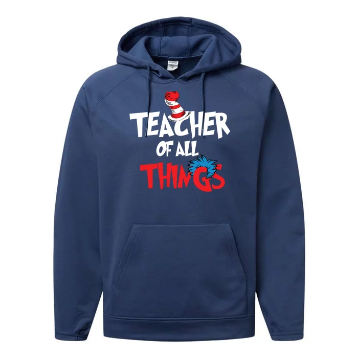 Teacher Of All Things Performance Fleece Hoodie