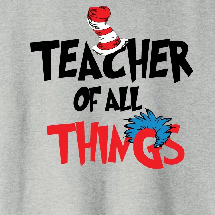 Teacher Of All Things Women's Crop Top Tee