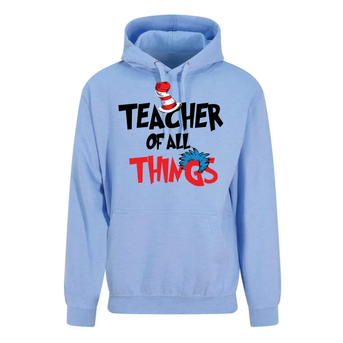 Teacher Of All Things Unisex Surf Hoodie