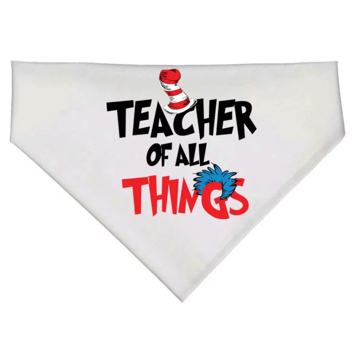 Teacher Of All Things USA-Made Doggie Bandana