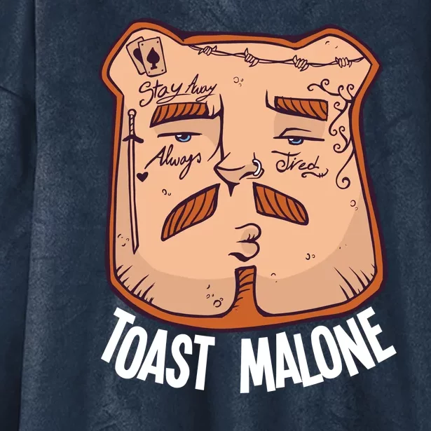 Toast Malone Hooded Wearable Blanket