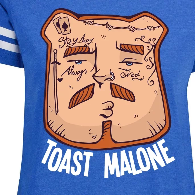 Toast Malone Enza Ladies Jersey Football T-Shirt