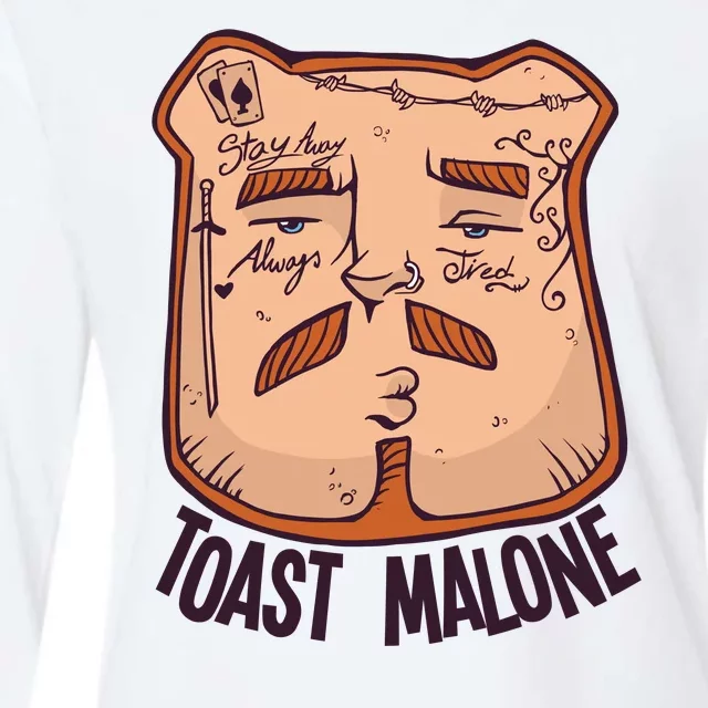 Toast Malone Womens Cotton Relaxed Long Sleeve T-Shirt