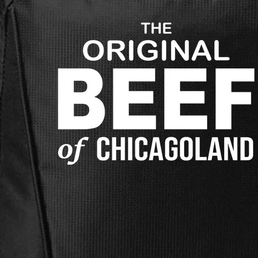 The Original Beef Of Chicago Land City Backpack