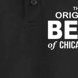 The Original Beef Of Chicago Land Dry Zone Grid Performance Polo