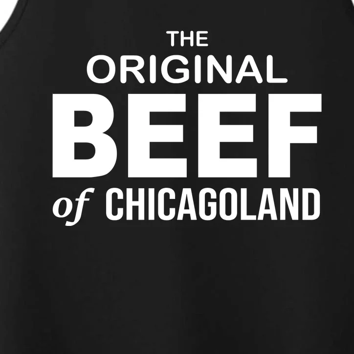 The Original Beef Of Chicago Land Performance Tank