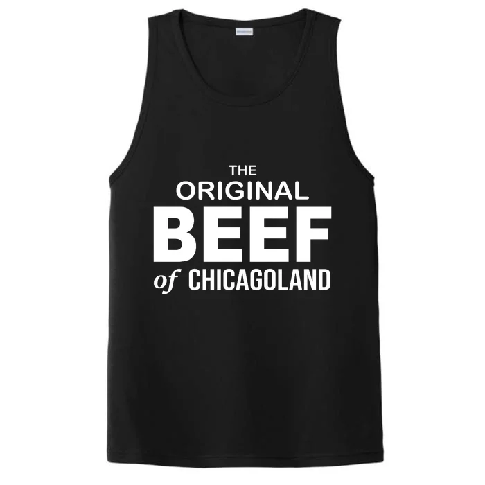 The Original Beef Of Chicago Land Performance Tank