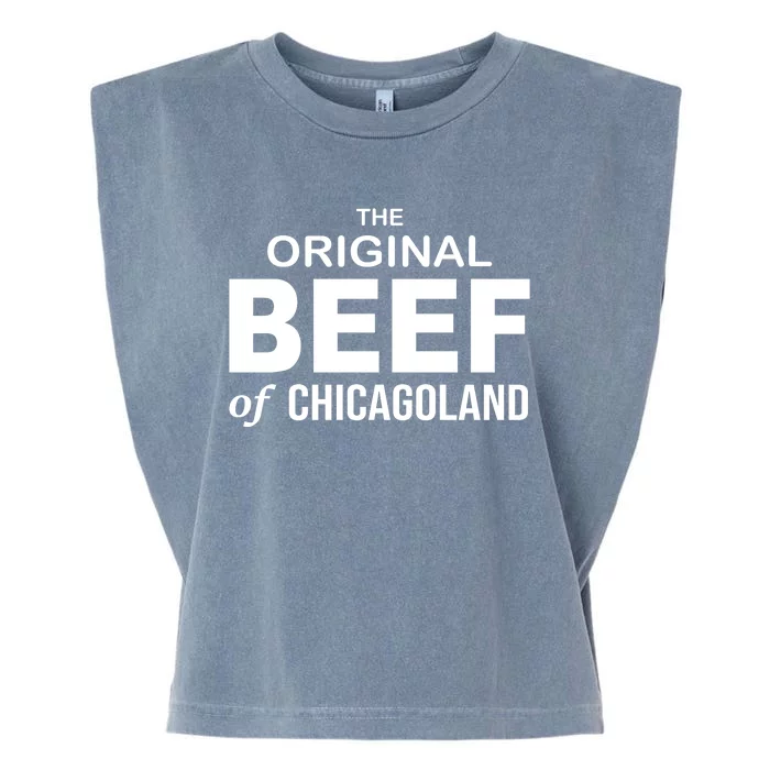 The Original Beef Of Chicago Land Garment-Dyed Women's Muscle Tee