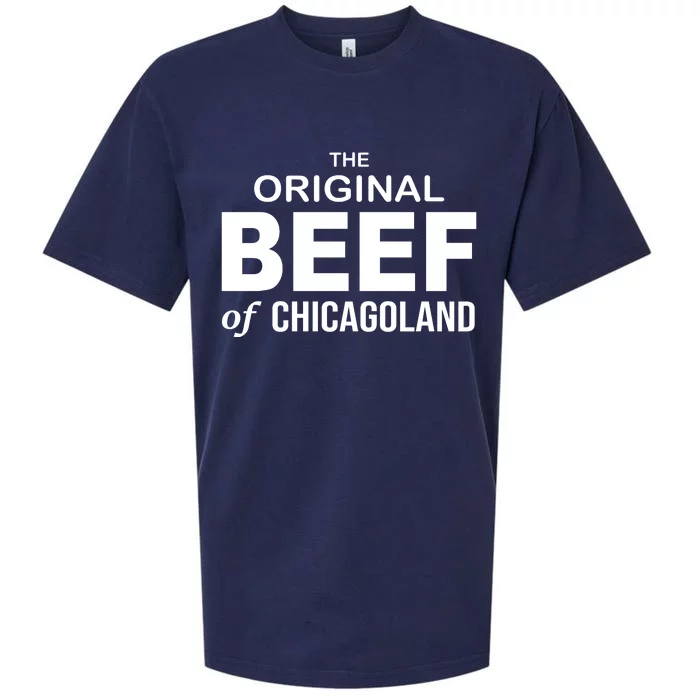 The Original Beef Of Chicago Land Sueded Cloud Jersey T-Shirt