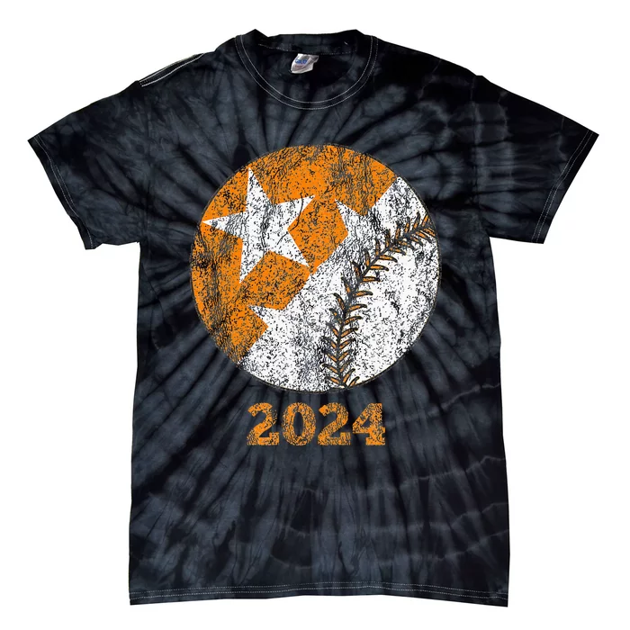 Tennessee Omaha Bound Knoxville Baseball Fan 2024 Tie-Dye T-Shirt