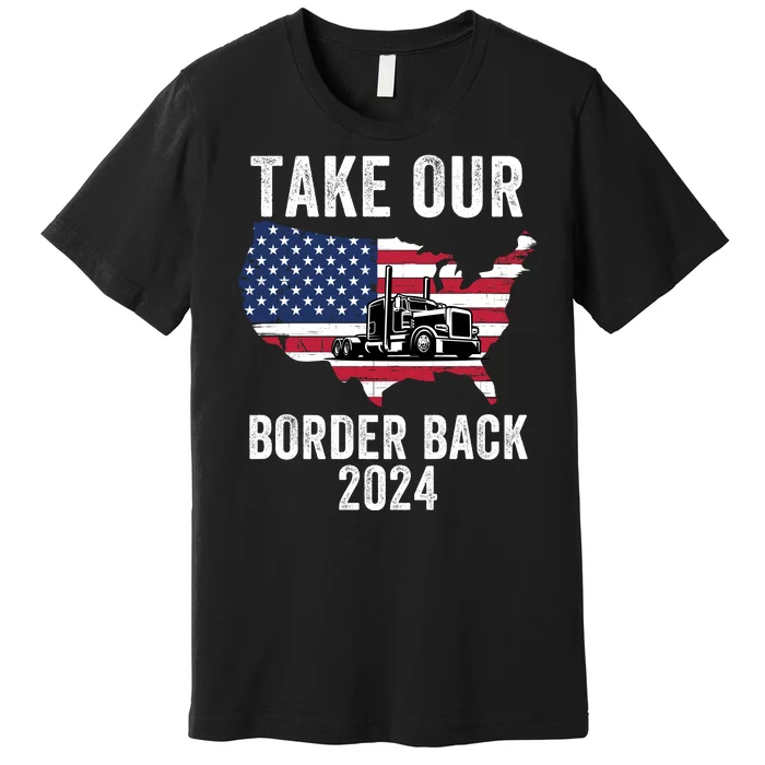 Take Our Border Back I Stand With Texas Truck Convoy 2024 I Support