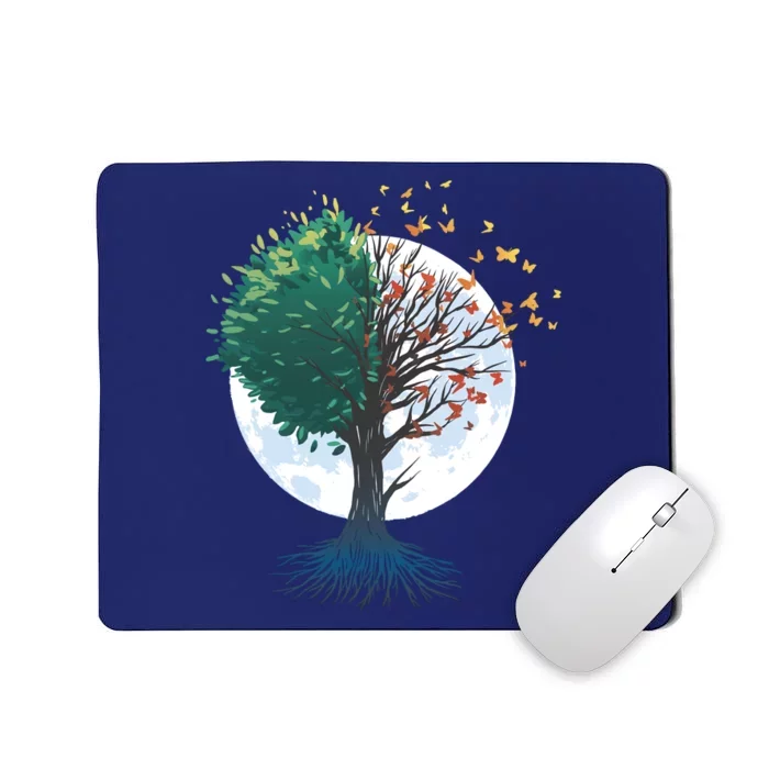 Tree Of Butterflies Mousepad