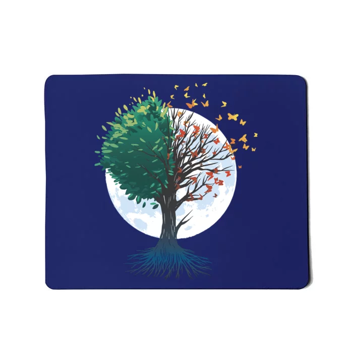 Tree Of Butterflies Mousepad