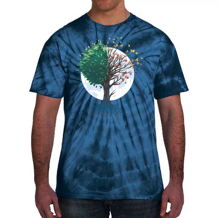 Tree Of Butterflies Tie-Dye T-Shirt