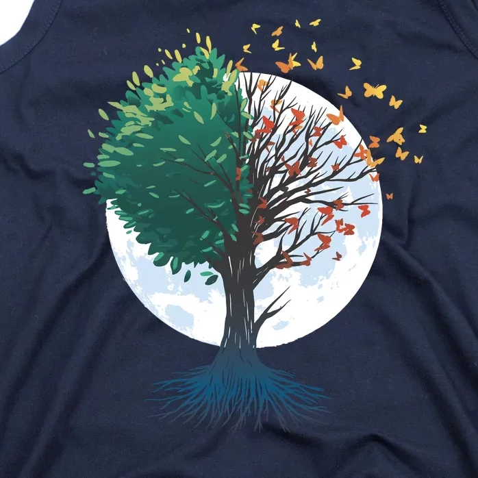 Tree Of Butterflies Tank Top