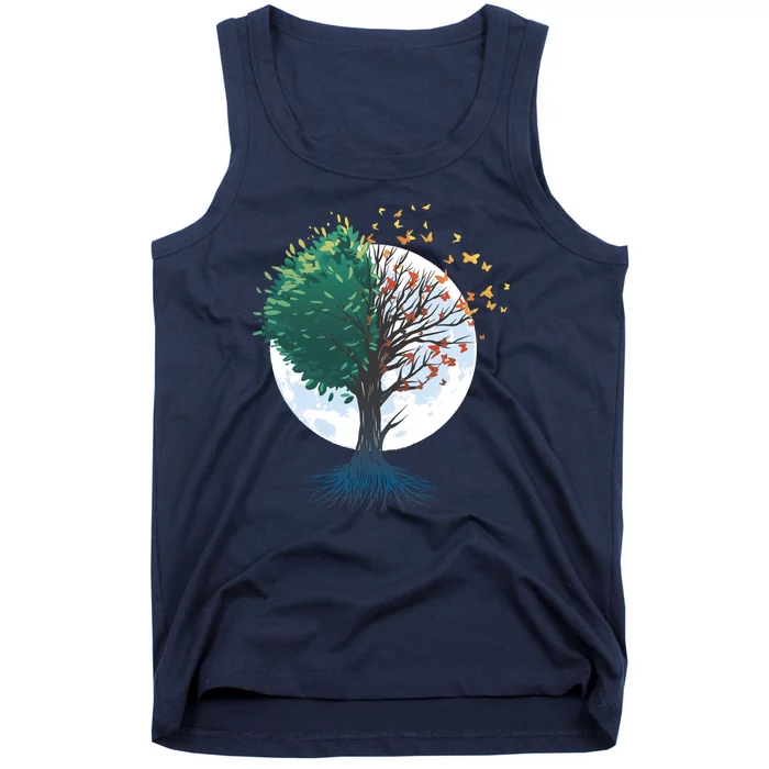 Tree Of Butterflies Tank Top