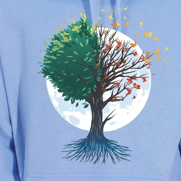 Tree Of Butterflies Unisex Surf Hoodie