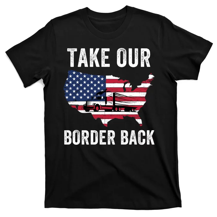 Take Our Border Back I Stand With Texas Truck Convoy 2024 I Support