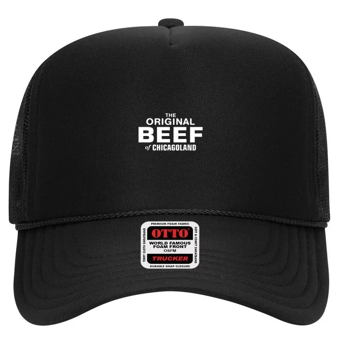 The Original Beef Of Chicagoland High Crown Mesh Trucker Hat