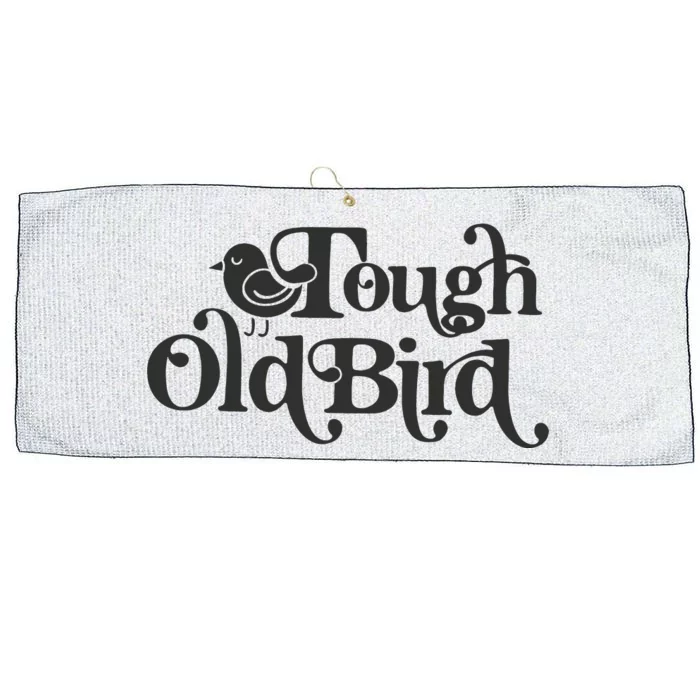 Tough Old Bird Grandma Large Microfiber Waffle Golf Towel