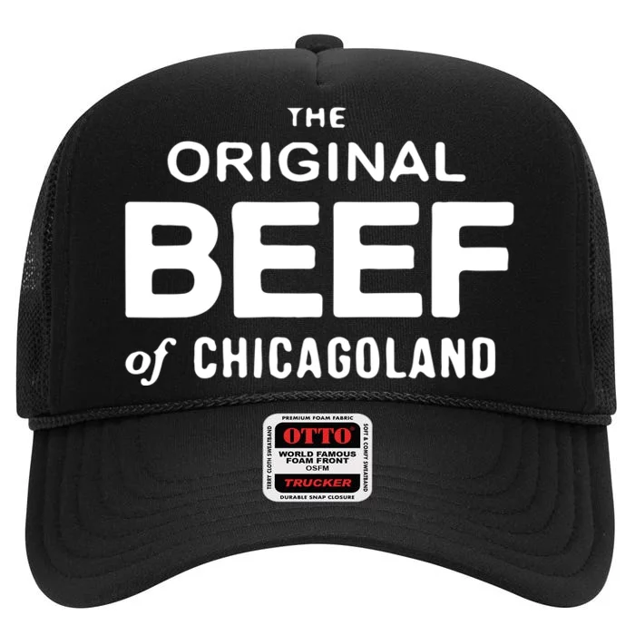 The Original Beef Of Chicagolan High Crown Mesh Trucker Hat