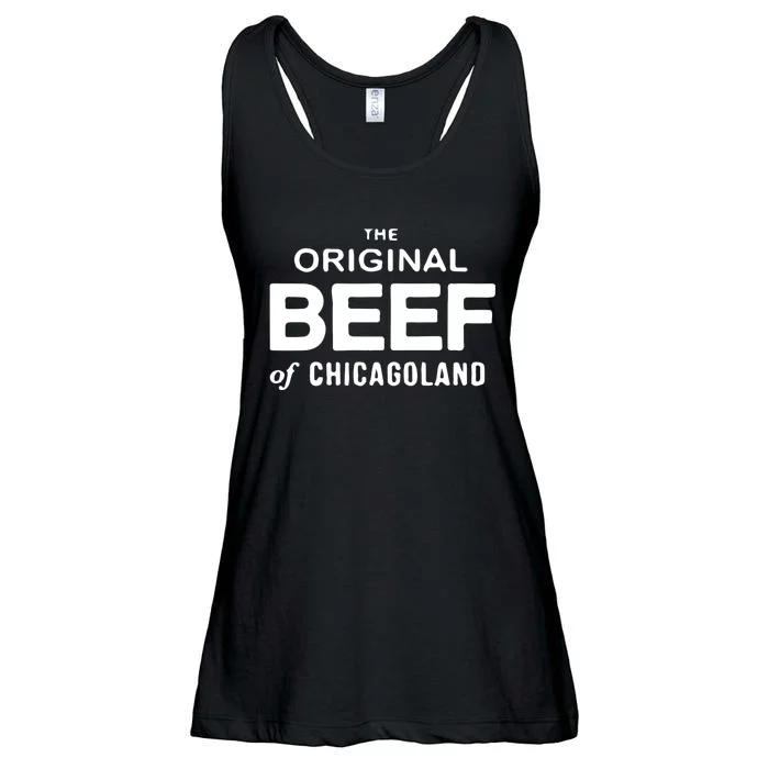 The Original Beef Of Chicagolan Ladies Essential Flowy Tank