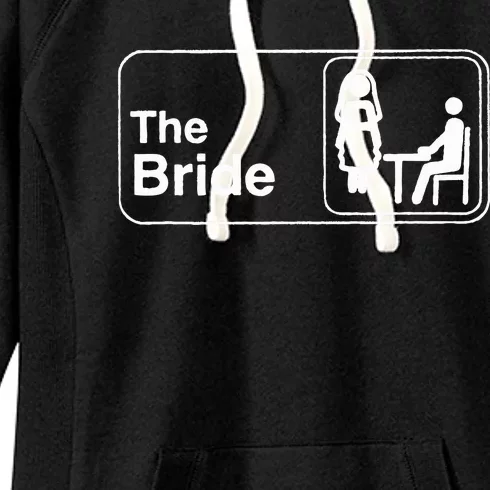 The Office Bride Office Theme Bachelorette Bridal Party Women's Fleece Hoodie