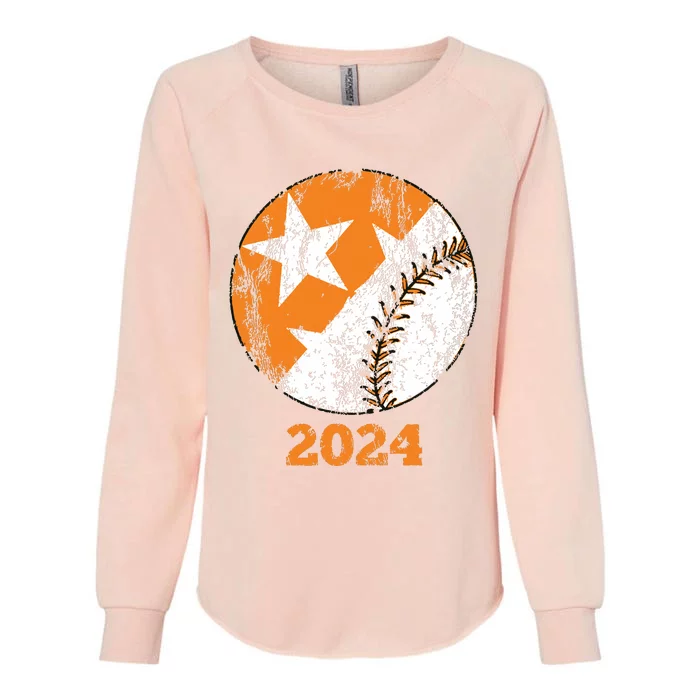 Tennessee Omaha Bound Knoxville Baseball Fan 2024 Champion Womens California Wash Sweatshirt