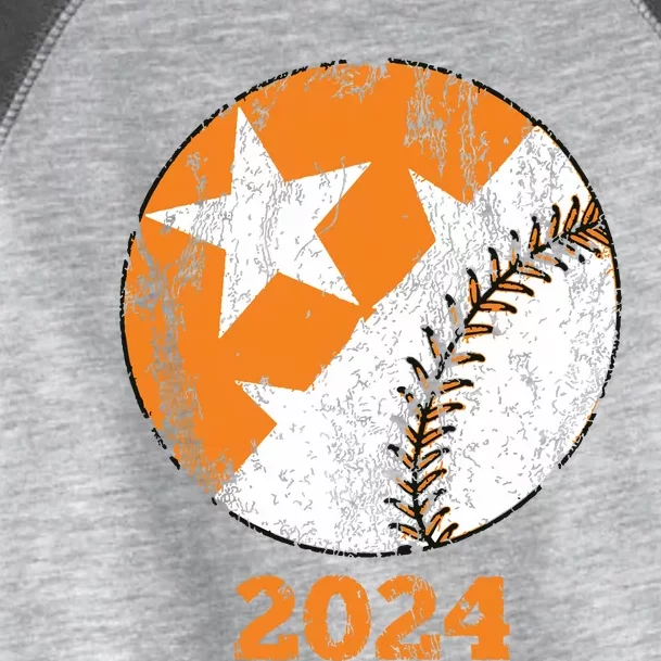 Tennessee Omaha Bound Knoxville Baseball Fan 2024 Champion Toddler Fine Jersey T-Shirt