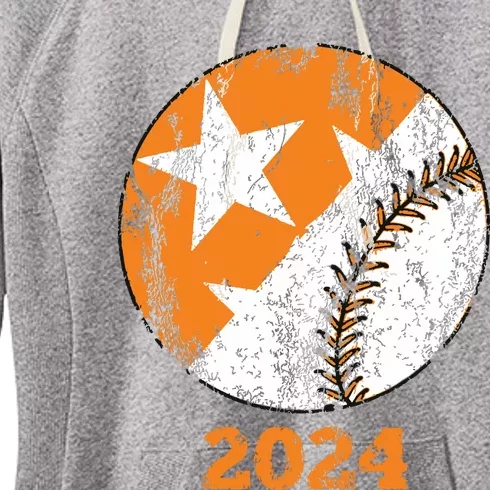 Tennessee Omaha Bound Knoxville Baseball Fan 2024 Champion Women's Fleece Hoodie