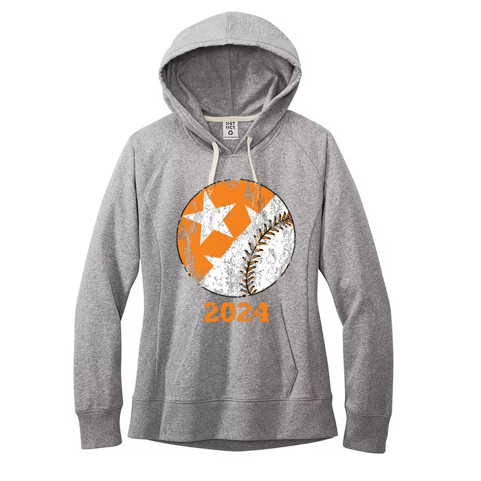 Tennessee Omaha Bound Knoxville Baseball Fan 2024 Champion Women's Fleece Hoodie