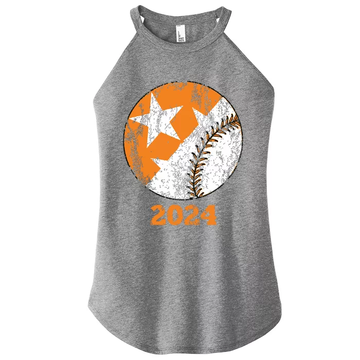 Tennessee Omaha Bound Knoxville Baseball Fan 2024 Champion Women’s Perfect Tri Rocker Tank