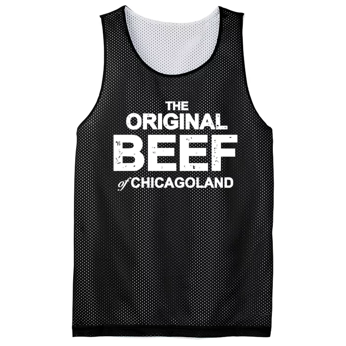 The Original Beef Of Chicagoland Mesh Reversible Basketball Jersey Tank