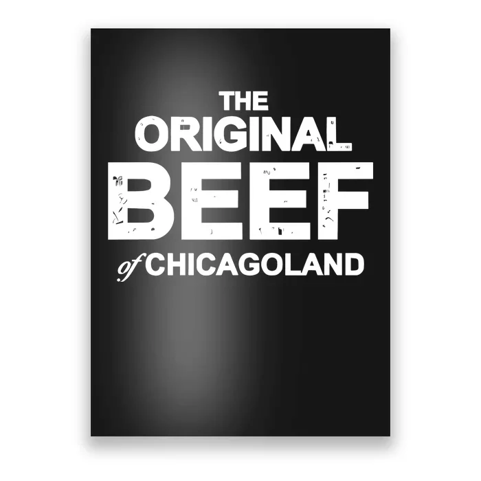 The Original Beef Of Chicagoland Poster