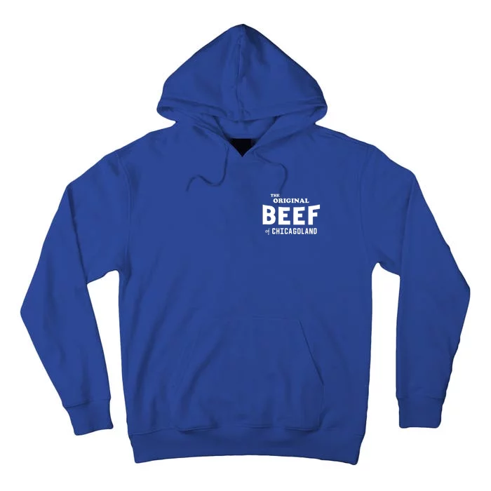 The Original Beef Of Chicagoland Vintage Tall Hoodie