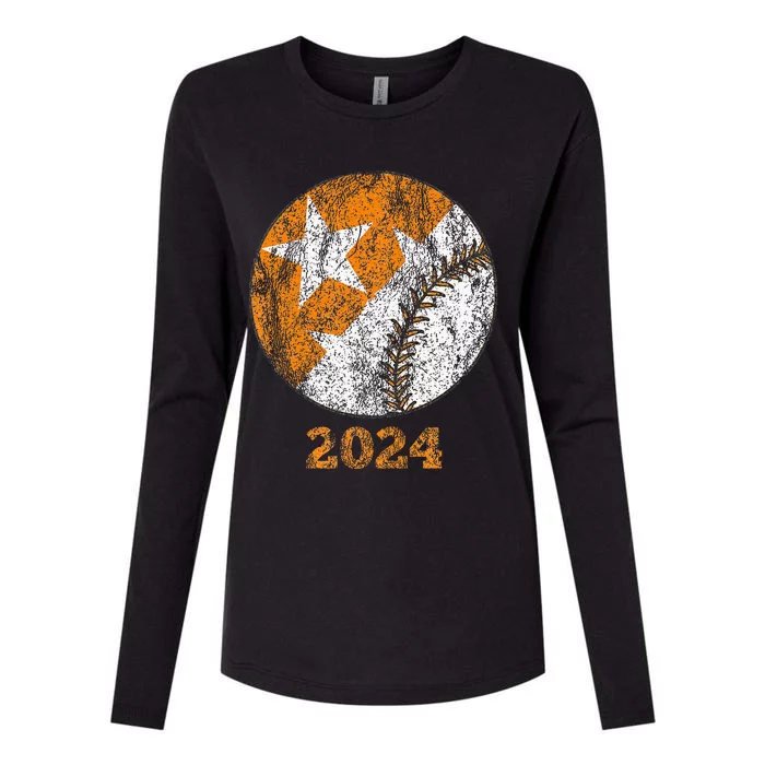 Tennessee Omaha Bound Knoxville Baseball Fan 2024 Womens Cotton Relaxed Long Sleeve T-Shirt