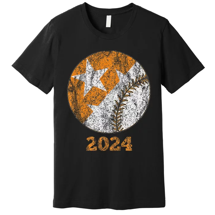 Tennessee Omaha Bound Knoxville Baseball Fan 2024 Champion Premium T-Shirt