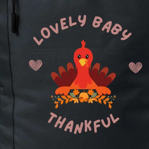 Thanksgiving Onepiece . Baby Thanksgiving . Turkey Day . Thanksgiving Creeper Daily Commute Backpack