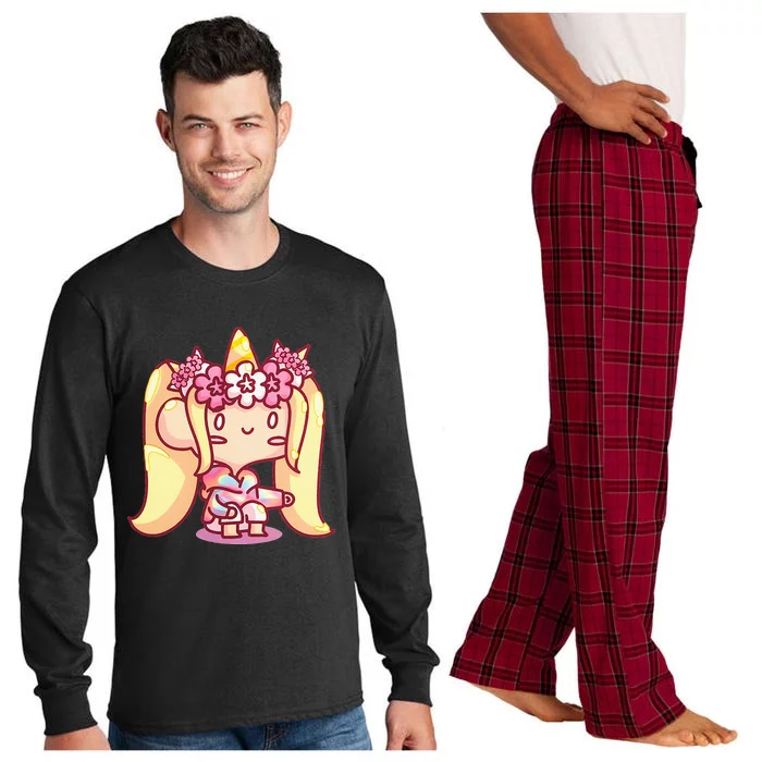 The Only BS I Need Is Baseball Season Game Day Baseball Long Sleeve Pajama Set