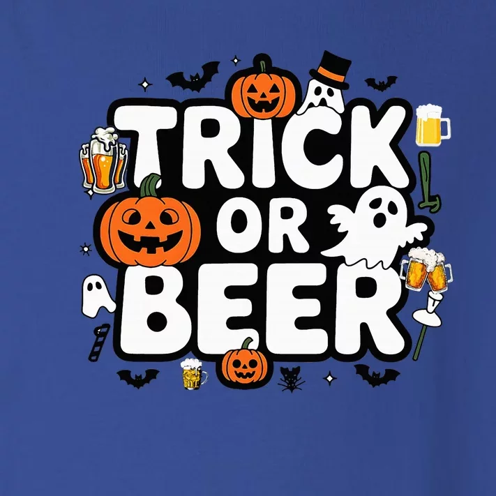 Trick Or Beer Funny Halloween Parties Toddler Long Sleeve Shirt