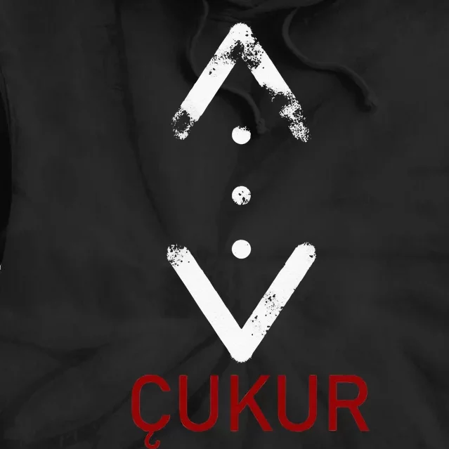 Tattoo of Cukur Turkish series crime logo Tie Dye Hoodie