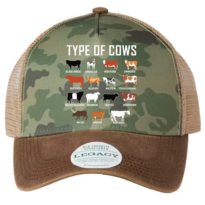 Types Of Cows Shirts Farmer Tee Shirts Costume Cow Legacy Tie Dye Trucker Hat