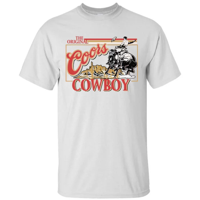 The Original Cowboy Heather Western Desert Cactus Tall T-Shirt