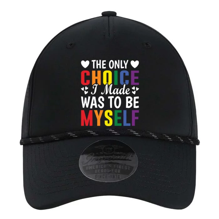 The Only Choice I Made LGBT T Performance The Dyno Cap