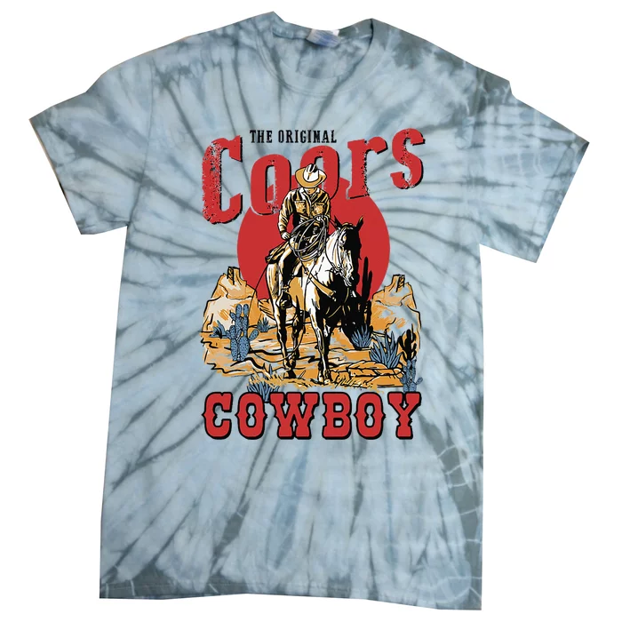 The Original Cowboy Howdy Western Country Vintage Tie-Dye T-Shirt