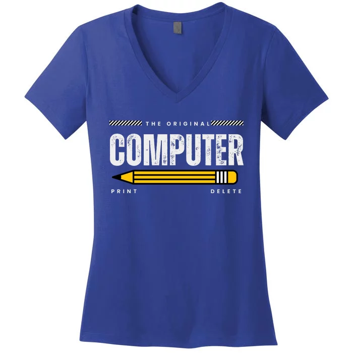 The Original Computer Women's V-Neck T-Shirt