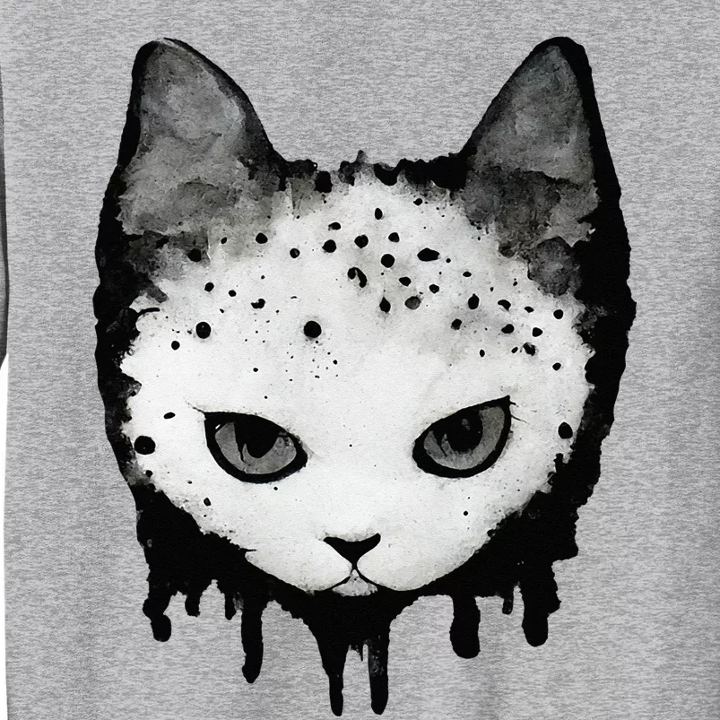 The Only Cute Cat Face To Wear On Halloween Tall Sweatshirt