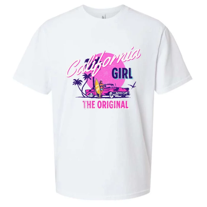 The Original California Girl Cute Pink Girly California Sueded Cloud Jersey T-Shirt