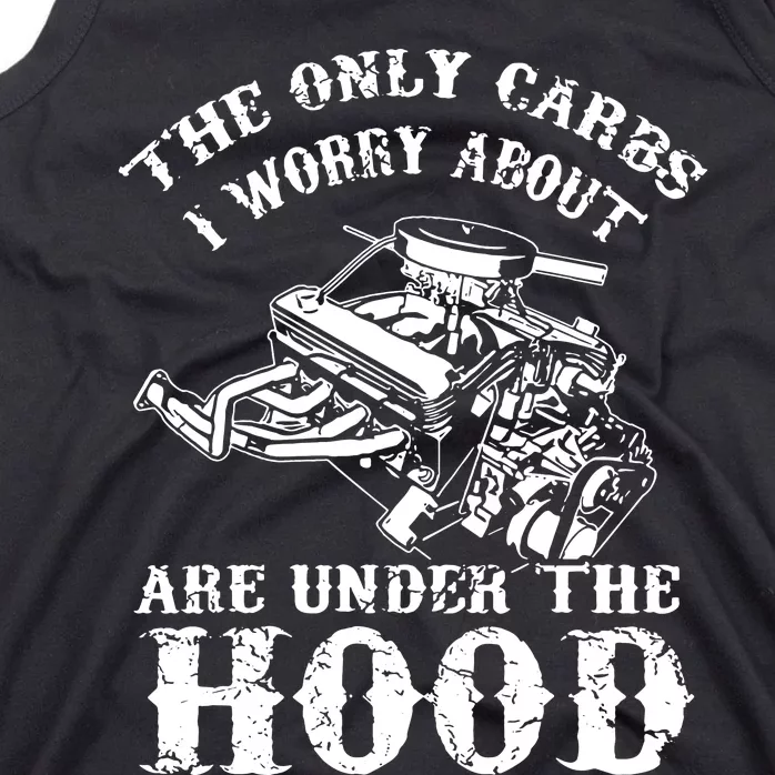 The Only Carbs I Worry V8 Engine Lovers Tank Top