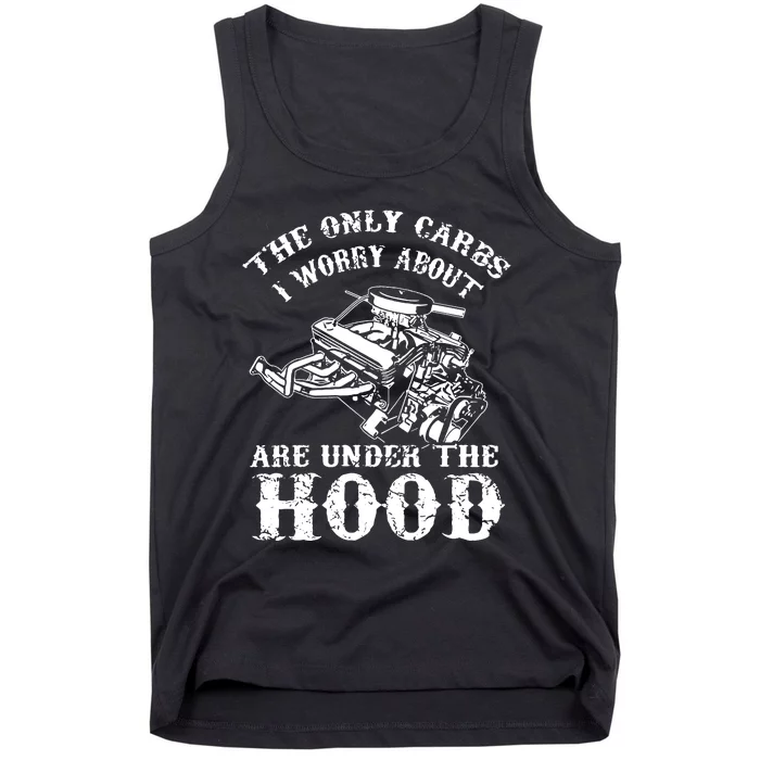 The Only Carbs I Worry V8 Engine Lovers Tank Top